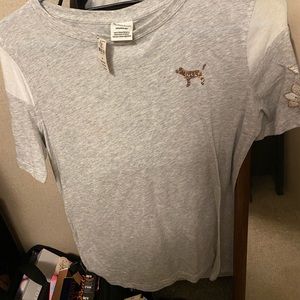 Victoria secret pink flower bling jogger and shirt